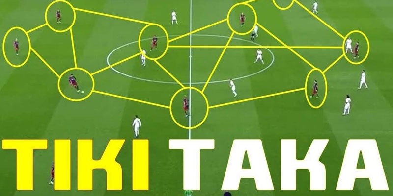 Cách áp dụng lối đá Tiki taka đẳng cấp