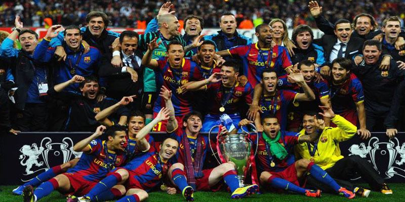 Tiki taka giúp Barcelona đăng quang ở nhiều đấu trường lớn